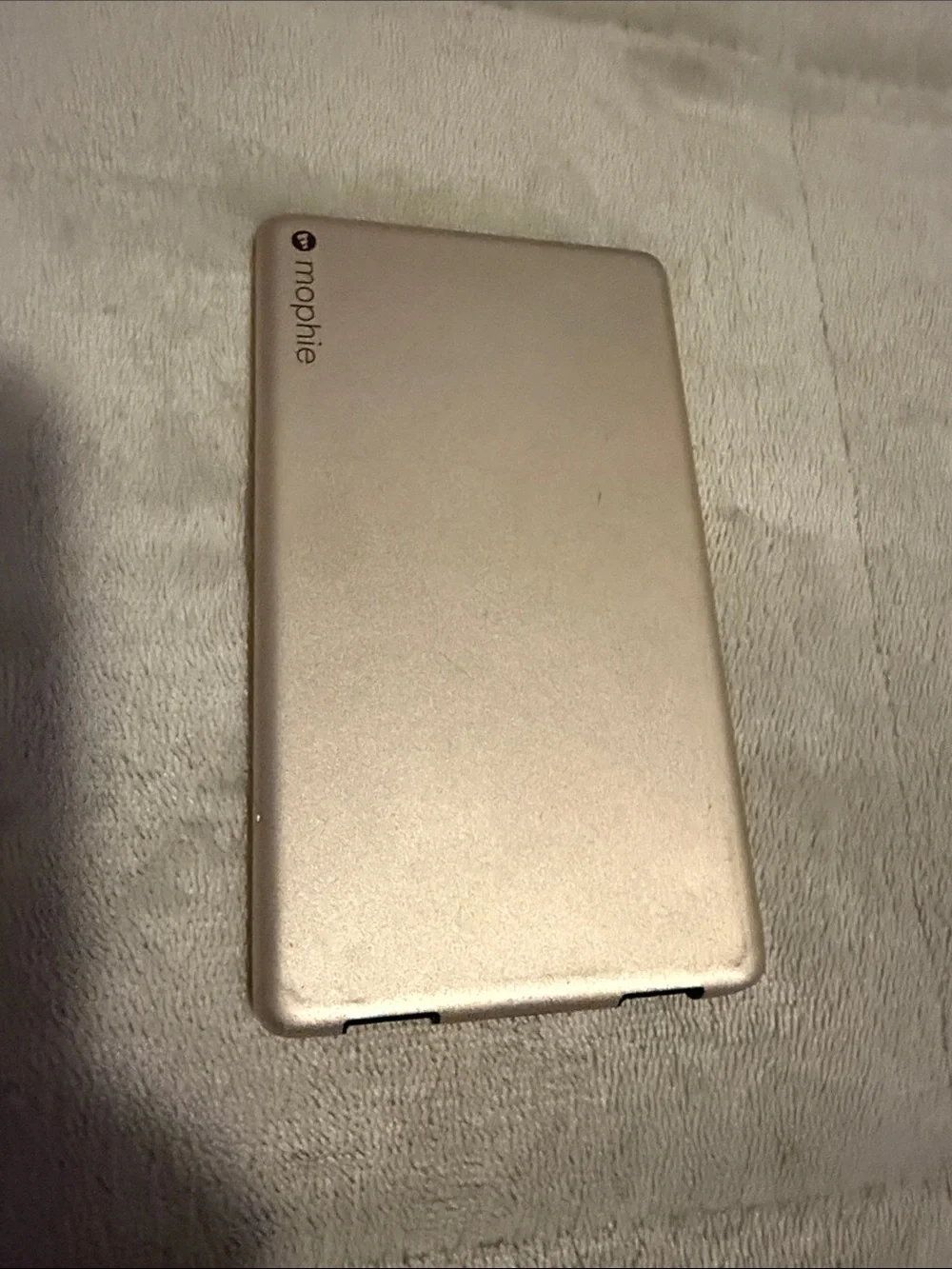 mophie Slim Portable Power Bank in Rose-Tone Metallic